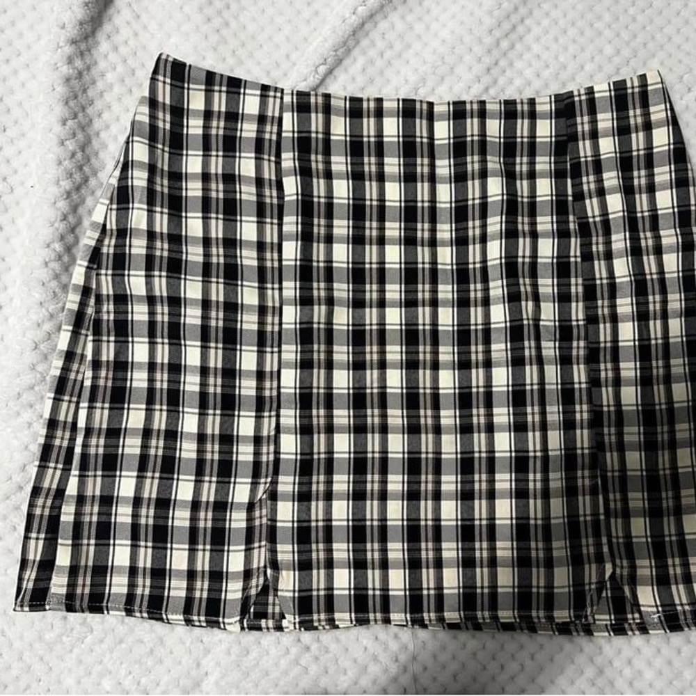 Plaid skirt size 1x